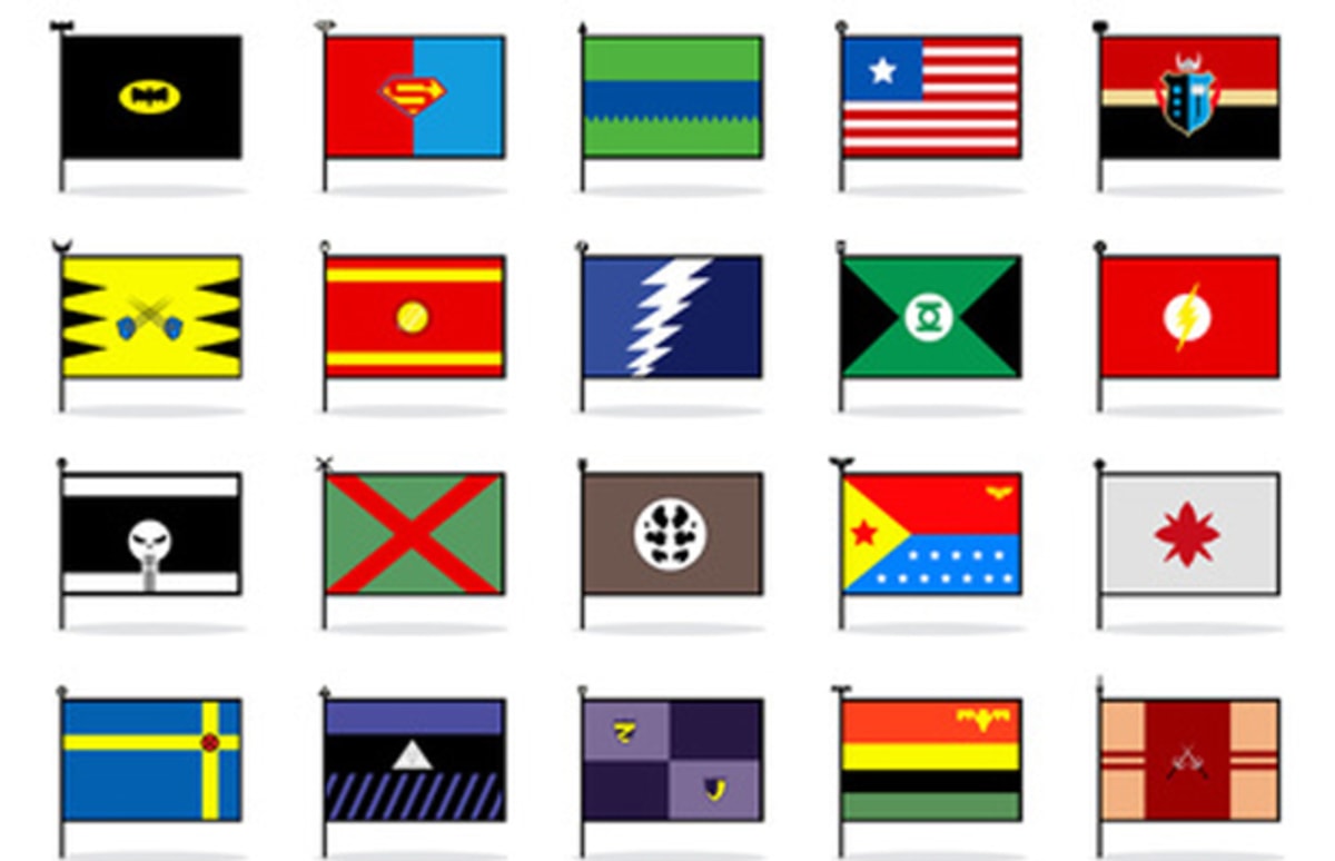 Dope Art For Sale Superhero Flag Print Complex