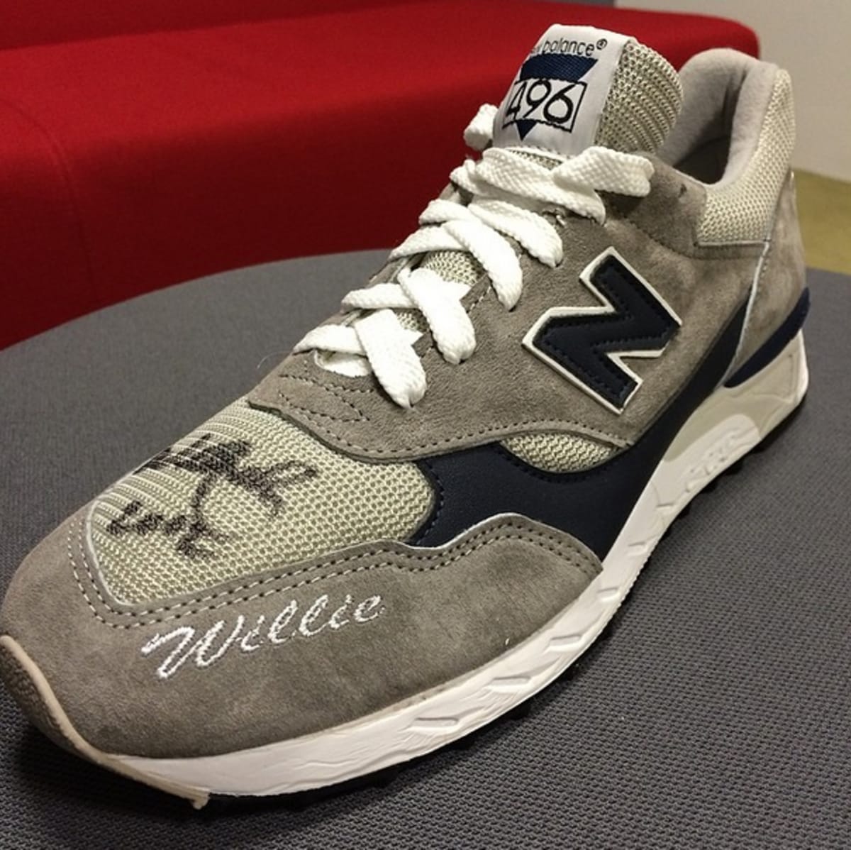 Who Knows What Willie Nelson Would Do in These Custom New Balance 496s ...