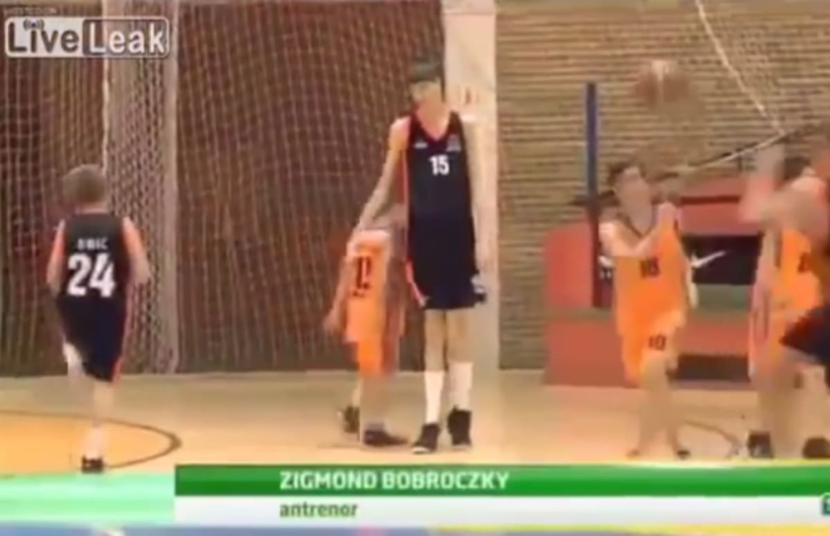 This 13-Year-Old Romanian Basketball Player Is Freakishly Tall | Complex