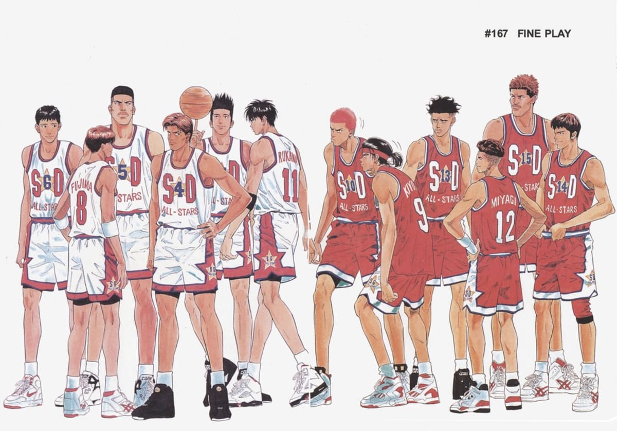 The Best Sneakers from the Slam Dunk Manga and Anime Series Complex