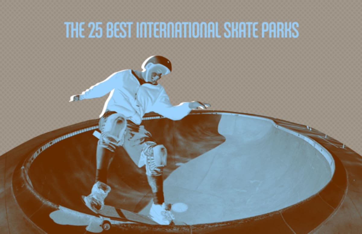 The 25 Best International Skate Parks Complex