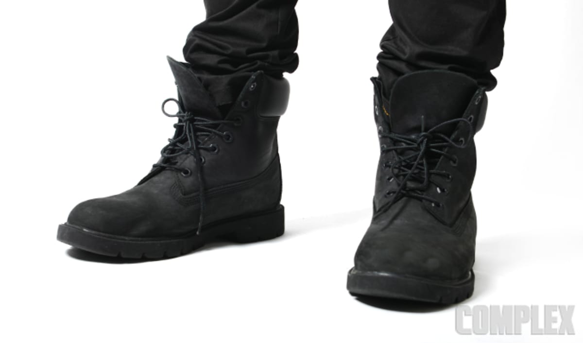 joggers and timbs