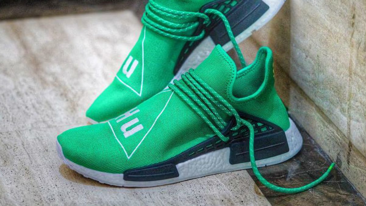 Pharrell x adidas NMD Green Human Race | Complex