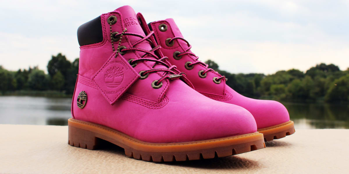 timberland boot komen susan pink complex cancer breast inch