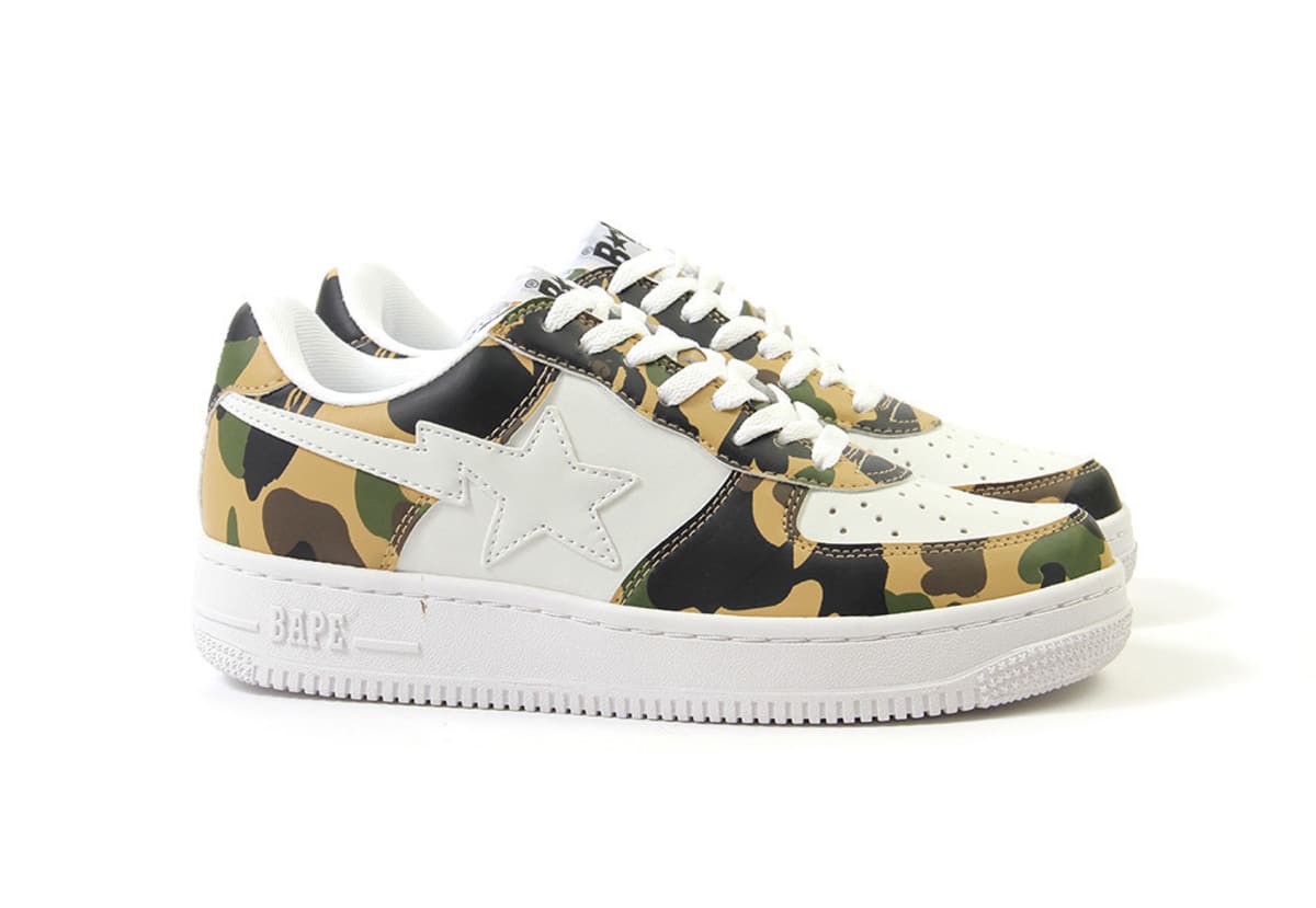 Bapesta Shoes : A Bathing Ape Bapesta Camo Sneakers - Shoes - WBATP20300 | The RealReal / Bape bapesta updates including retail prices, release dates, where to buy.