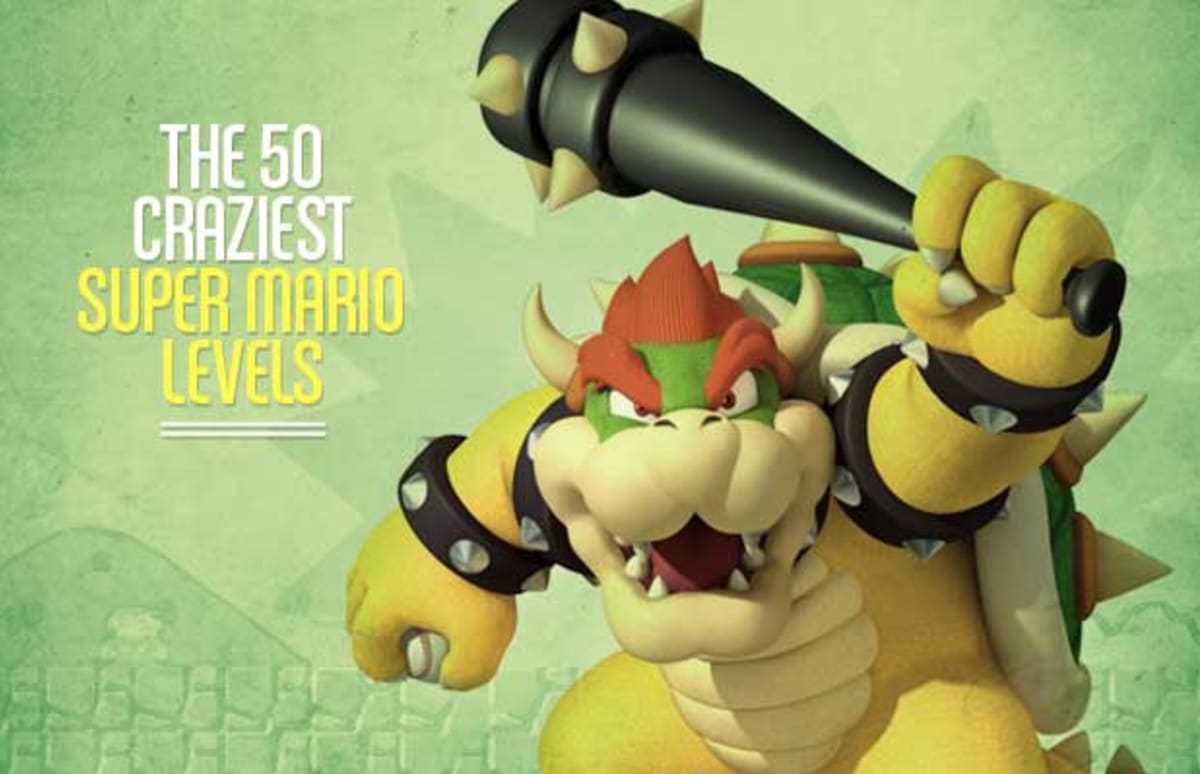 Space Zone 2 The 50 Craziest Super Mario Levels Complex
