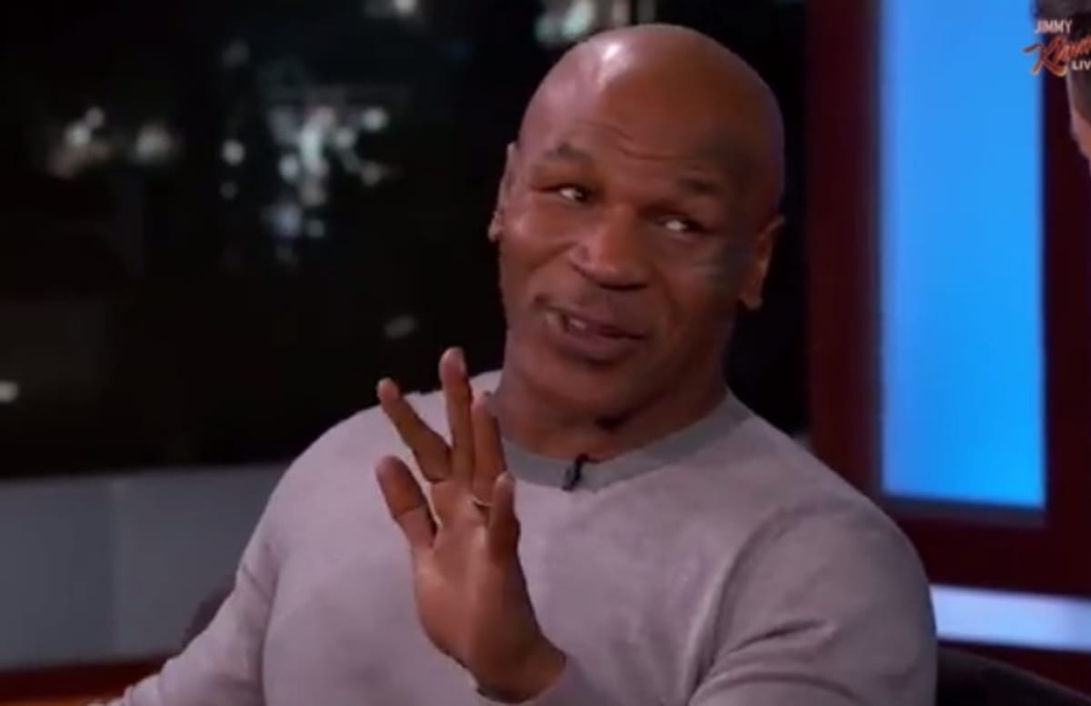 Mike Tyson Talks To Jimmy Kimmel About Having Sex With