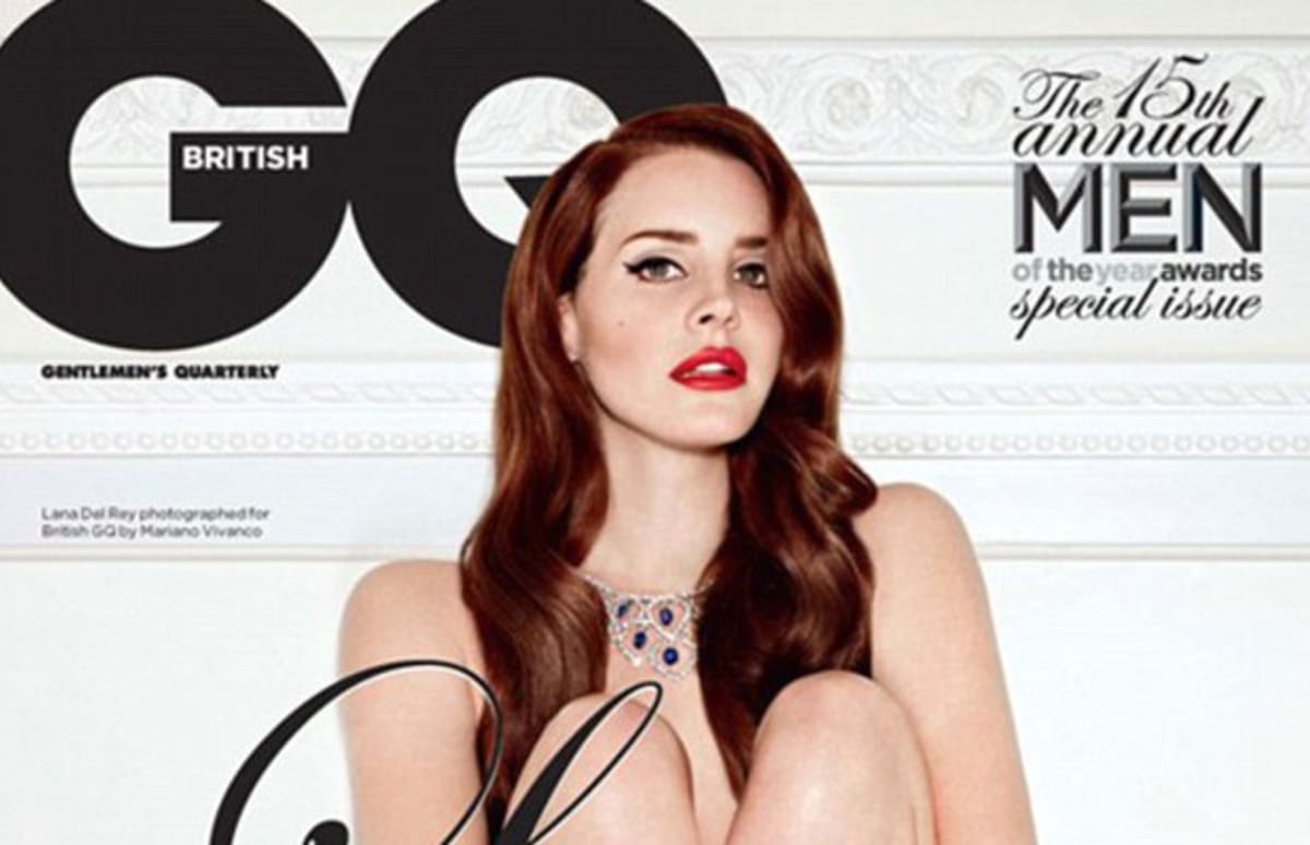 Lana Del Rey Goes Nude On The Cover Of British Gq Complex