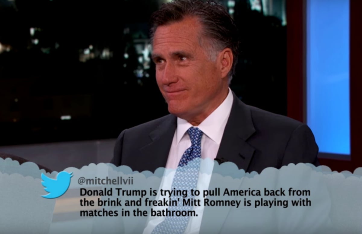 Mitt Romney Dissects Tweets From Donald Trump and His Supporters | Complex1200 x 776