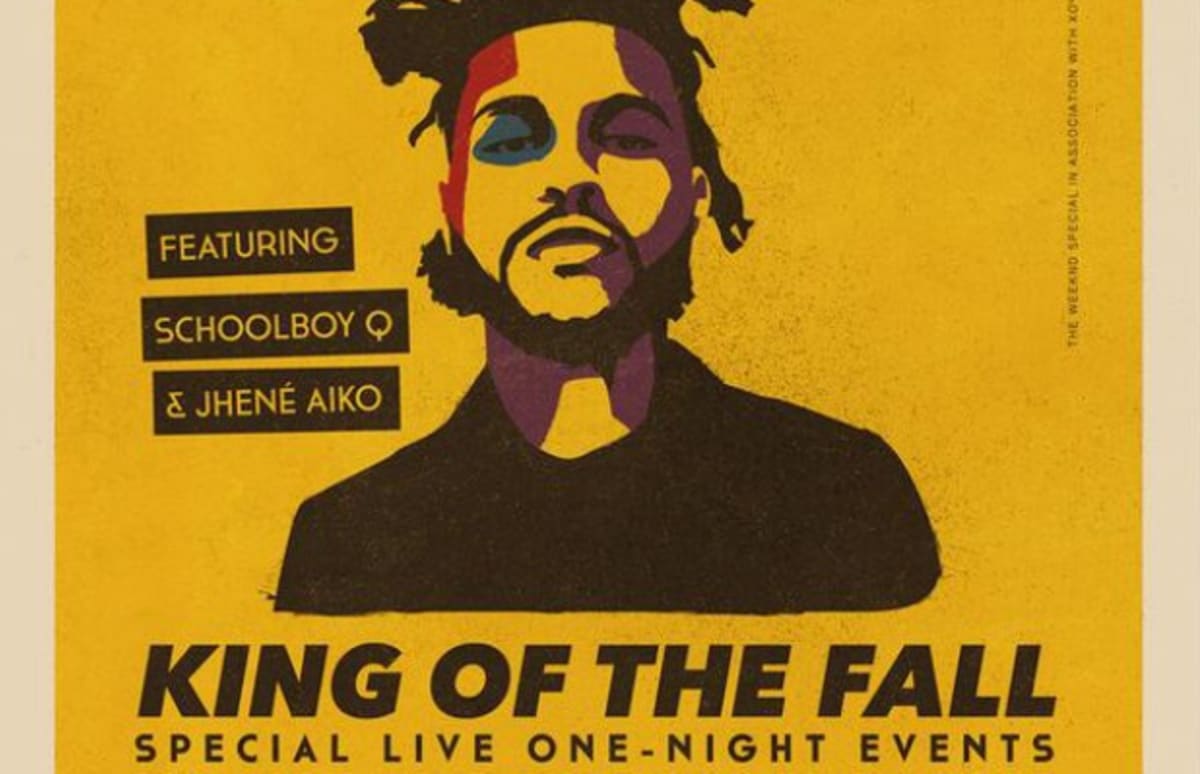 The Weeknd Announces "King of The Fall" Tour | Complex