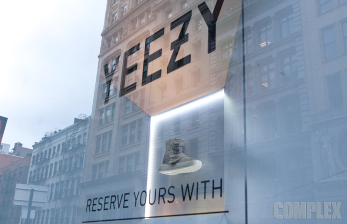 adidas' NYC Store Already Has the Yeezy Boost on Display | Complex