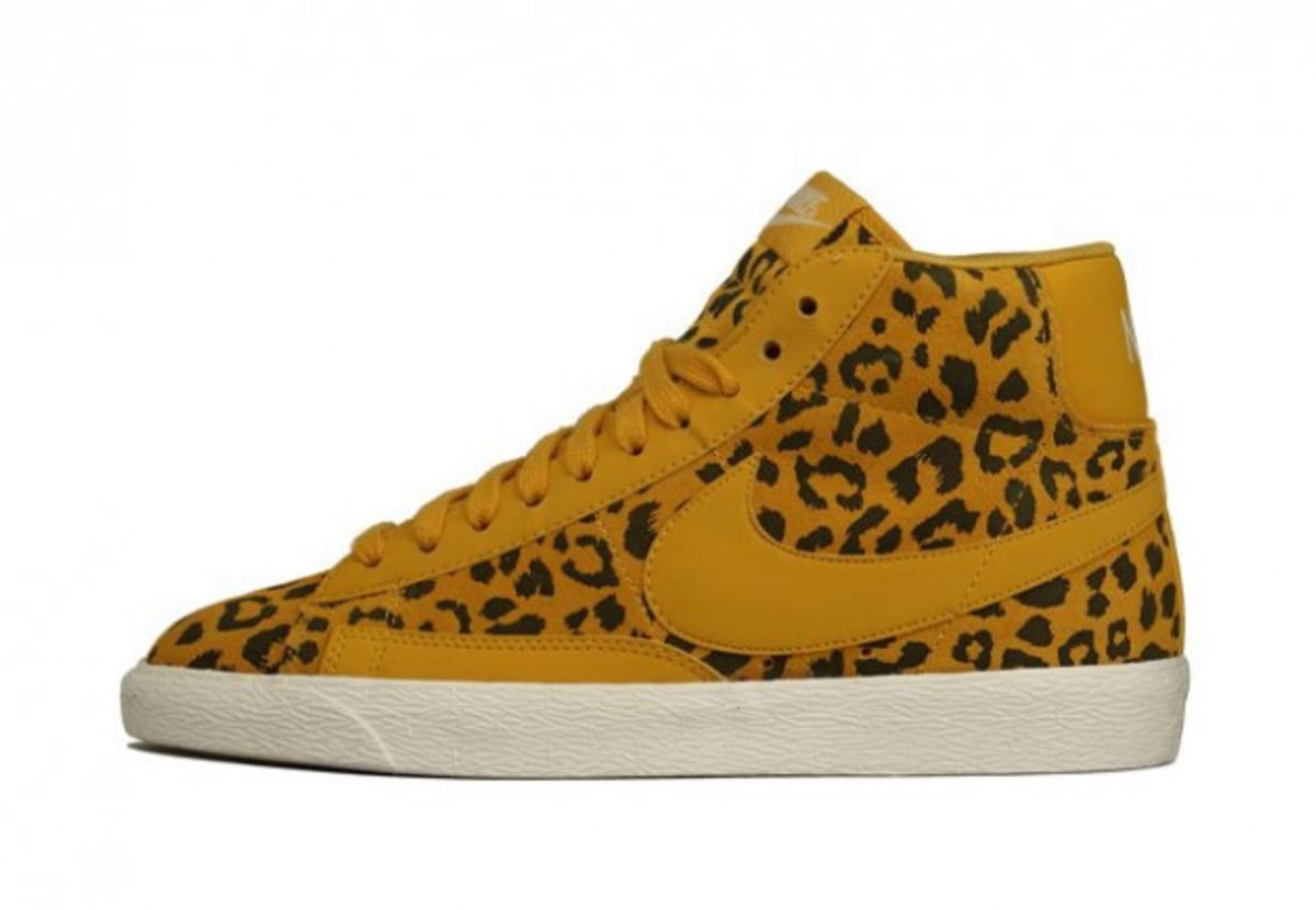 nike cheetah print blazers