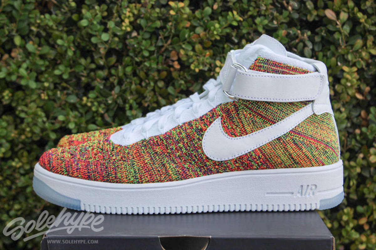 Nike air force 1 ultra flyknit multicolor new arrivals