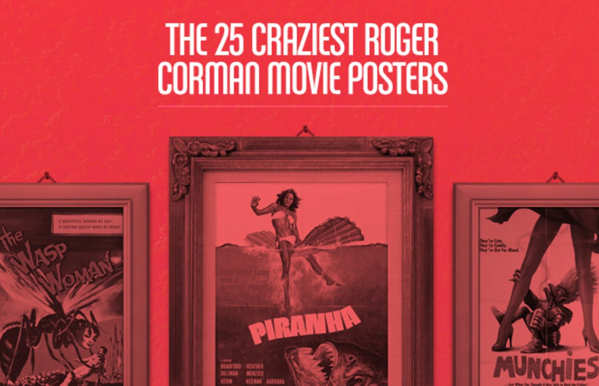 Monster From The Ocean Floor Gallery The 25 Craziest Roger Corman Movie Posters Complex