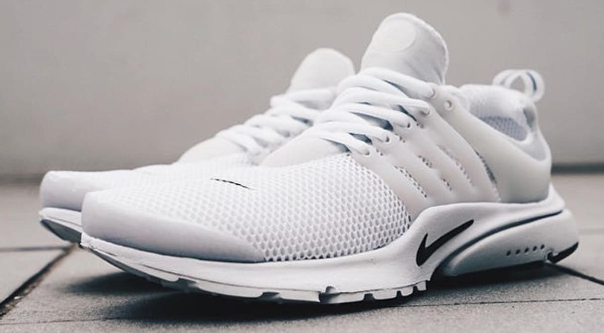 mens white nike presto