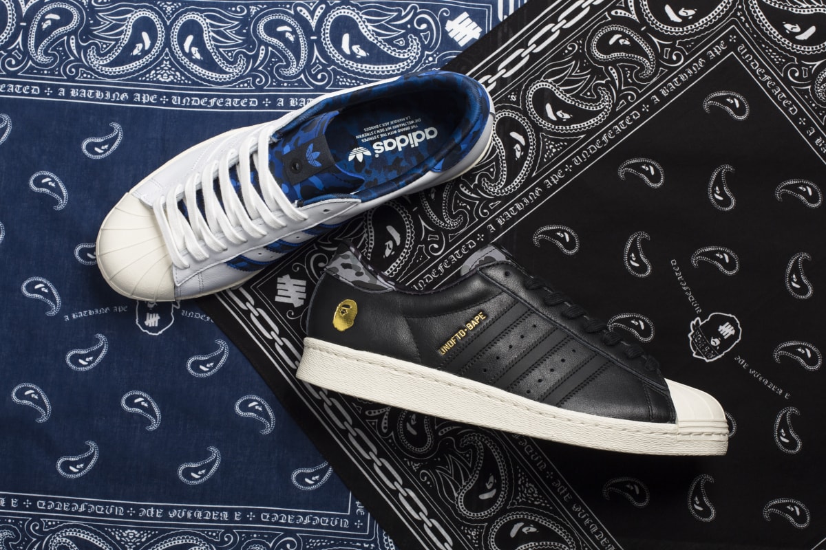 Undefeated, BAPE, and adidas Are Still the Best at Sneaker Collabs