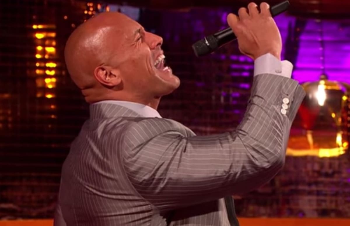 Watching The Rock Yell "If You Smell What The Rock Is Cooking" Is Still