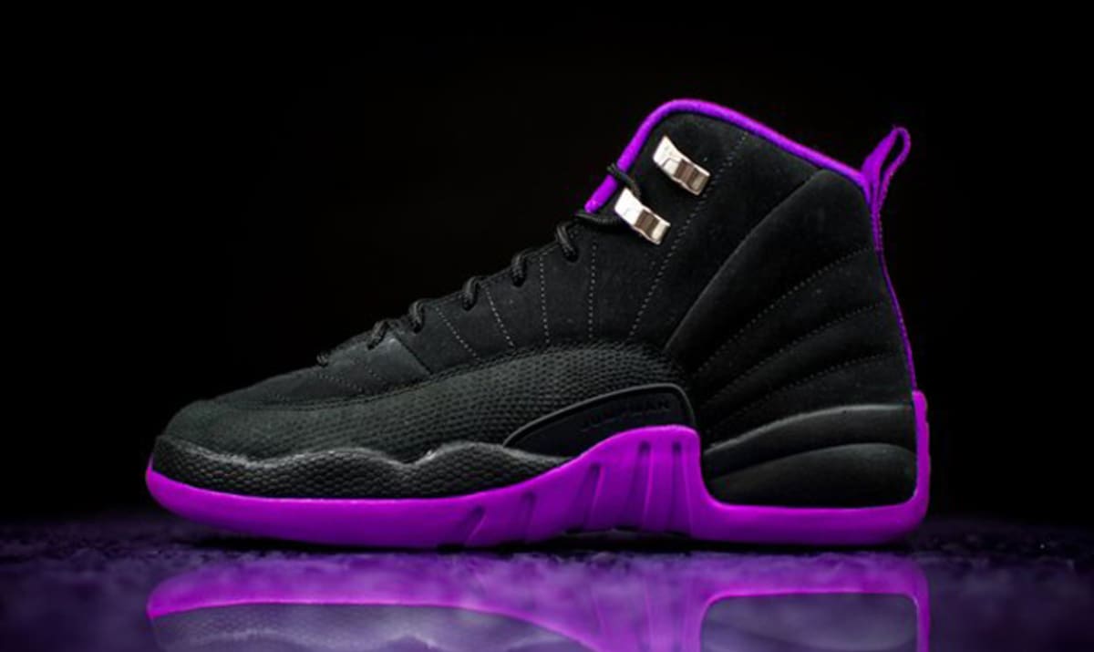 Purple Black Jordan 12 Complex