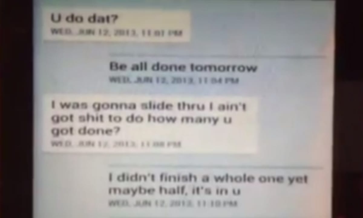 Listen to T Mobile Employee Reading Text Messages Aaron Hernandez Sent
