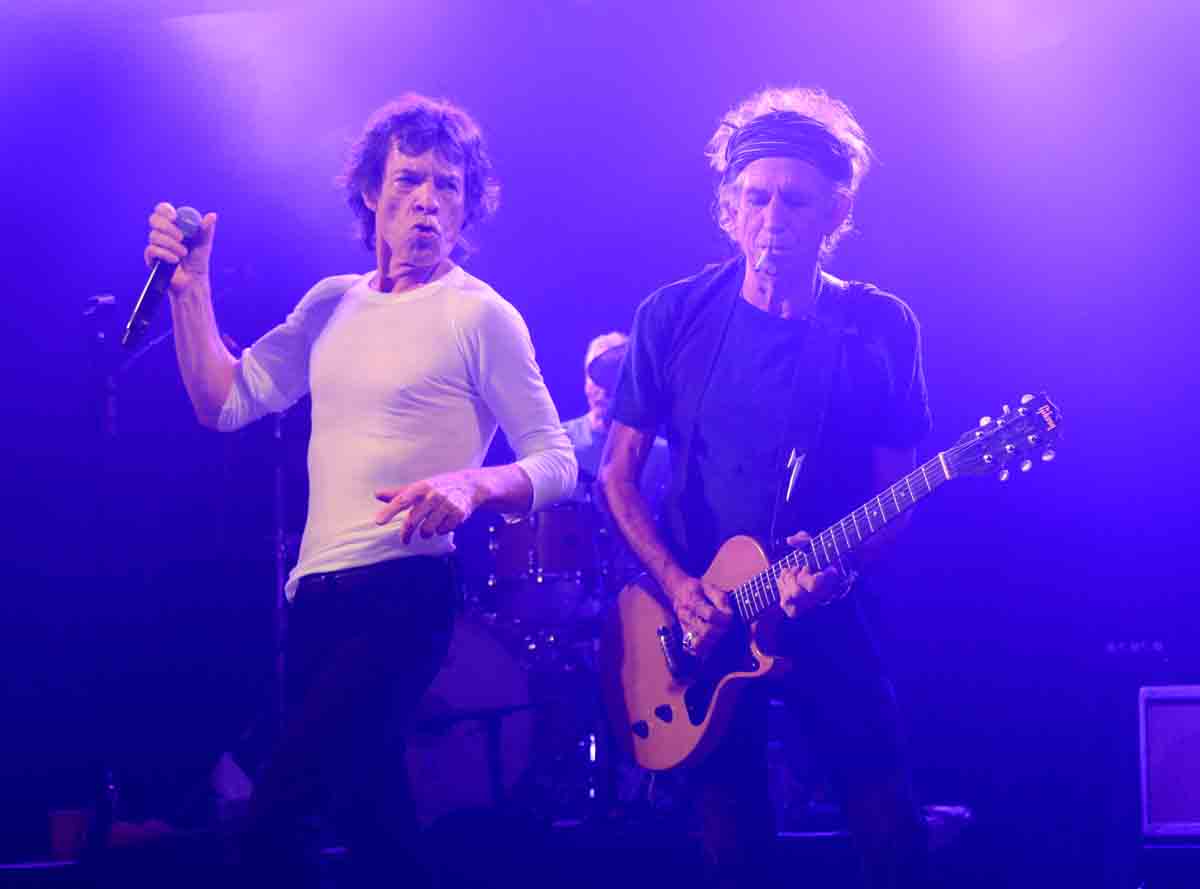 Mick Jagger Busts Sweet Moves in Custom J Brand Jeans Complex