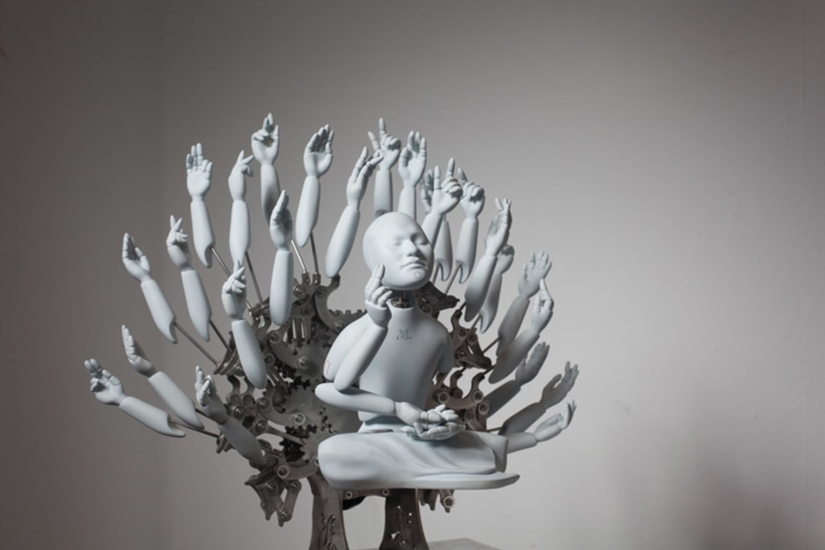 Zang Zi Won Designs Mechanical Buddhist Sculptures (Video) Complex