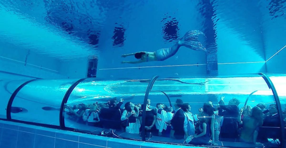This Is the World's Deepest Swimming Pool Complex