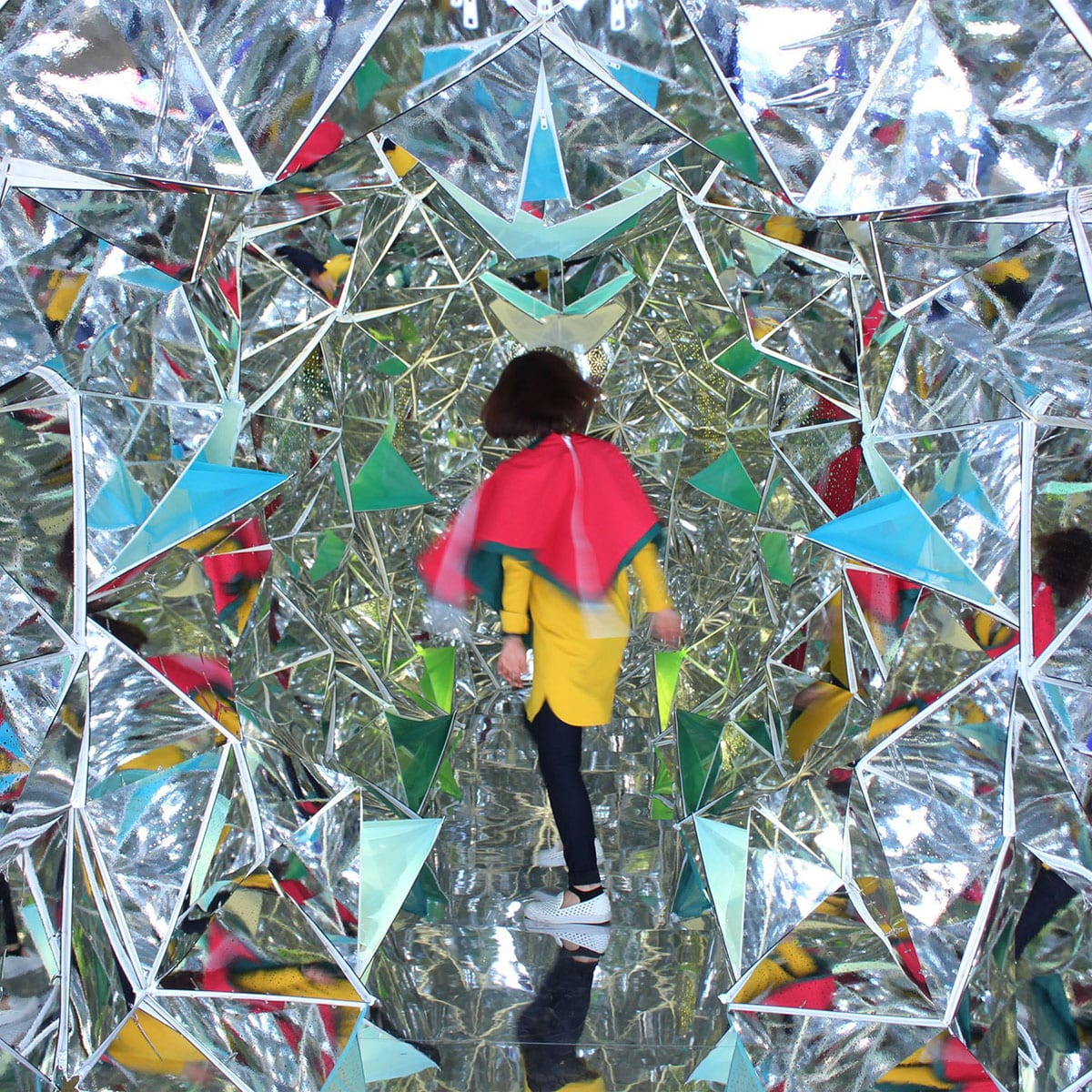 This Trippy Installation Lets You Go Inside a Kaleidoscope | Complex