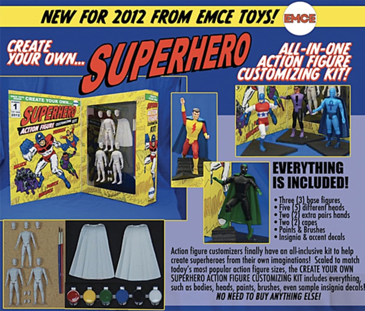 Create Your Own Action Figures with the \
