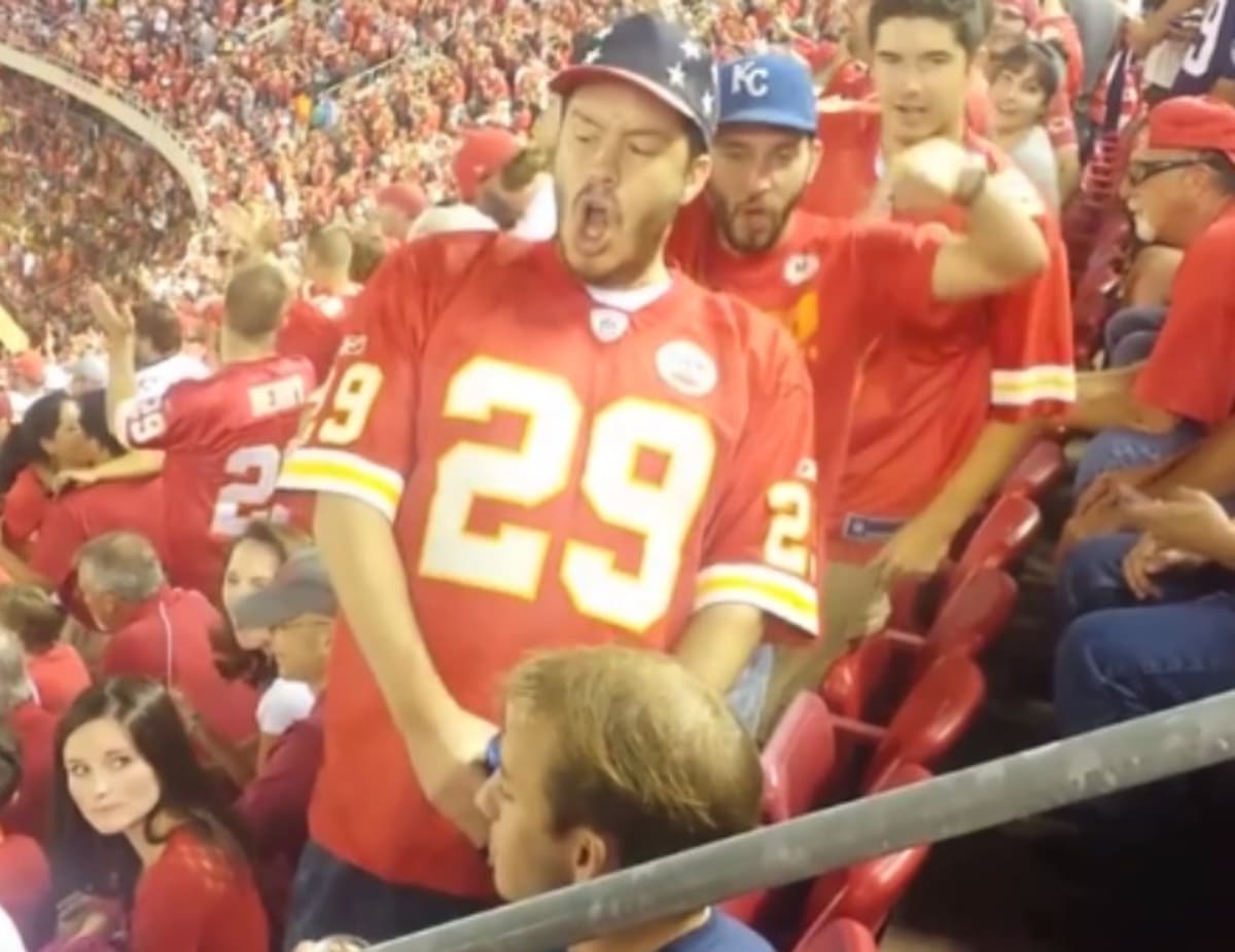 Sports Fans on Their Worst Behavior in the Stands at Games Complex