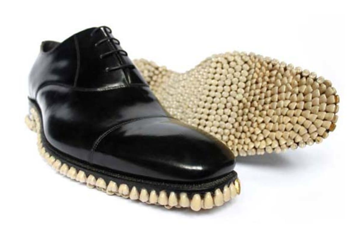 Would You Wear These Dress Shoes With 1,050 Teeth On The Soles? Complex