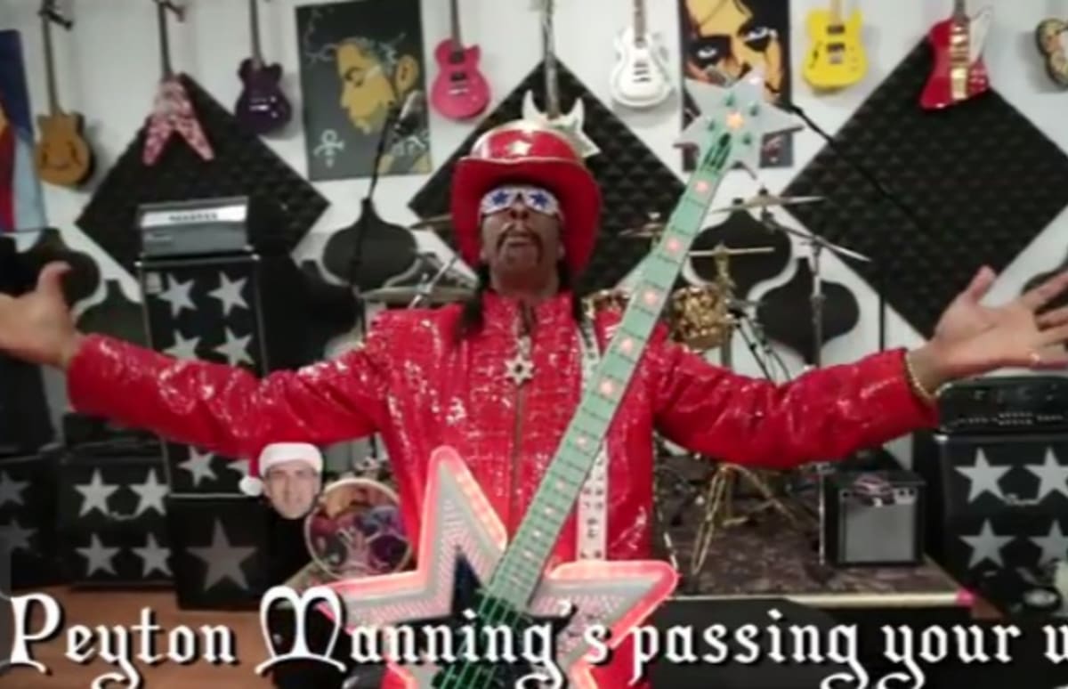 Bootsy Collins Turns "Santa Claus Is Coming to Town" Into a Christmas
