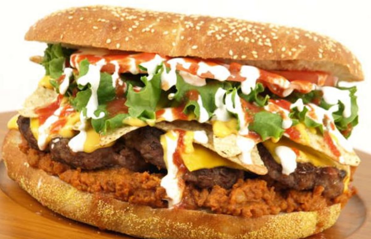 The Turducken Burger Too Much To Stomach The Weirdest Burgers Ever