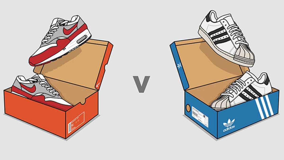 nike and adidas Washington gets a 10-year, $119 million deal with adidas. nike and adidas Washington gets a 10-year, $119 million deal with adidas.