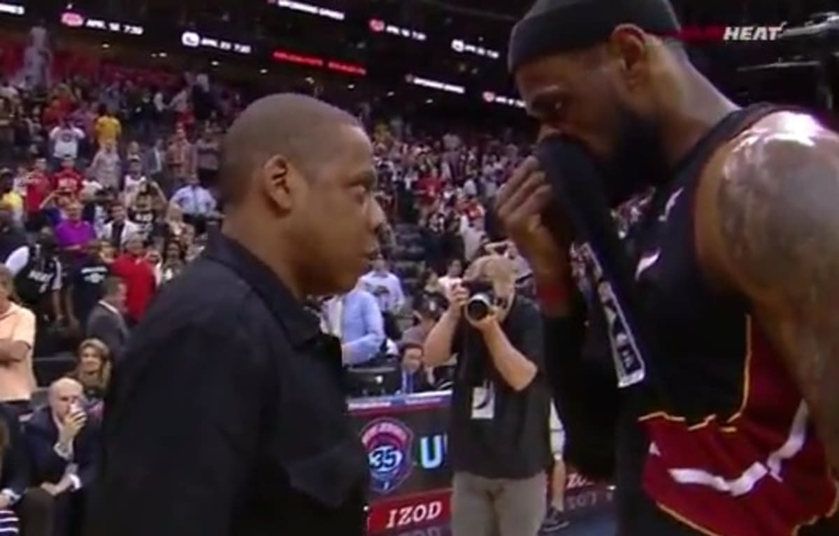 Watch LeBron James and Jay-Z's Secret Handshake | Complex
