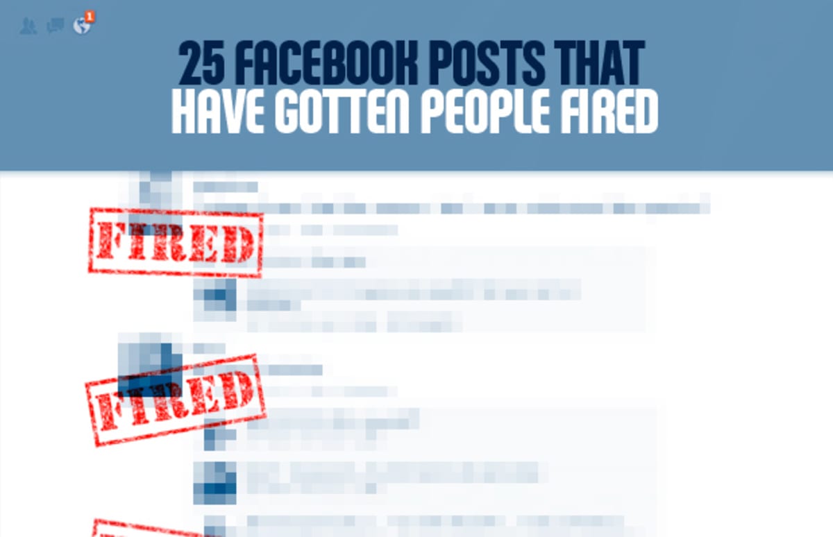 25 Facebook Posts That Have Gotten People Fired Complex