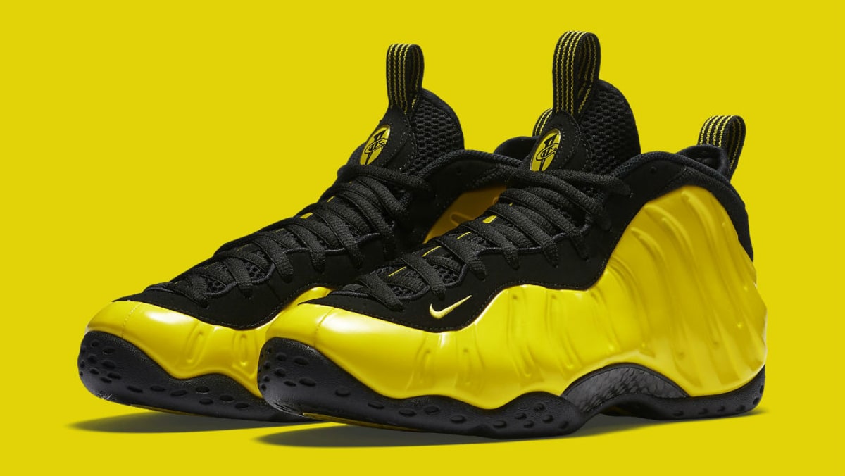 wu tang foamposite on feet
