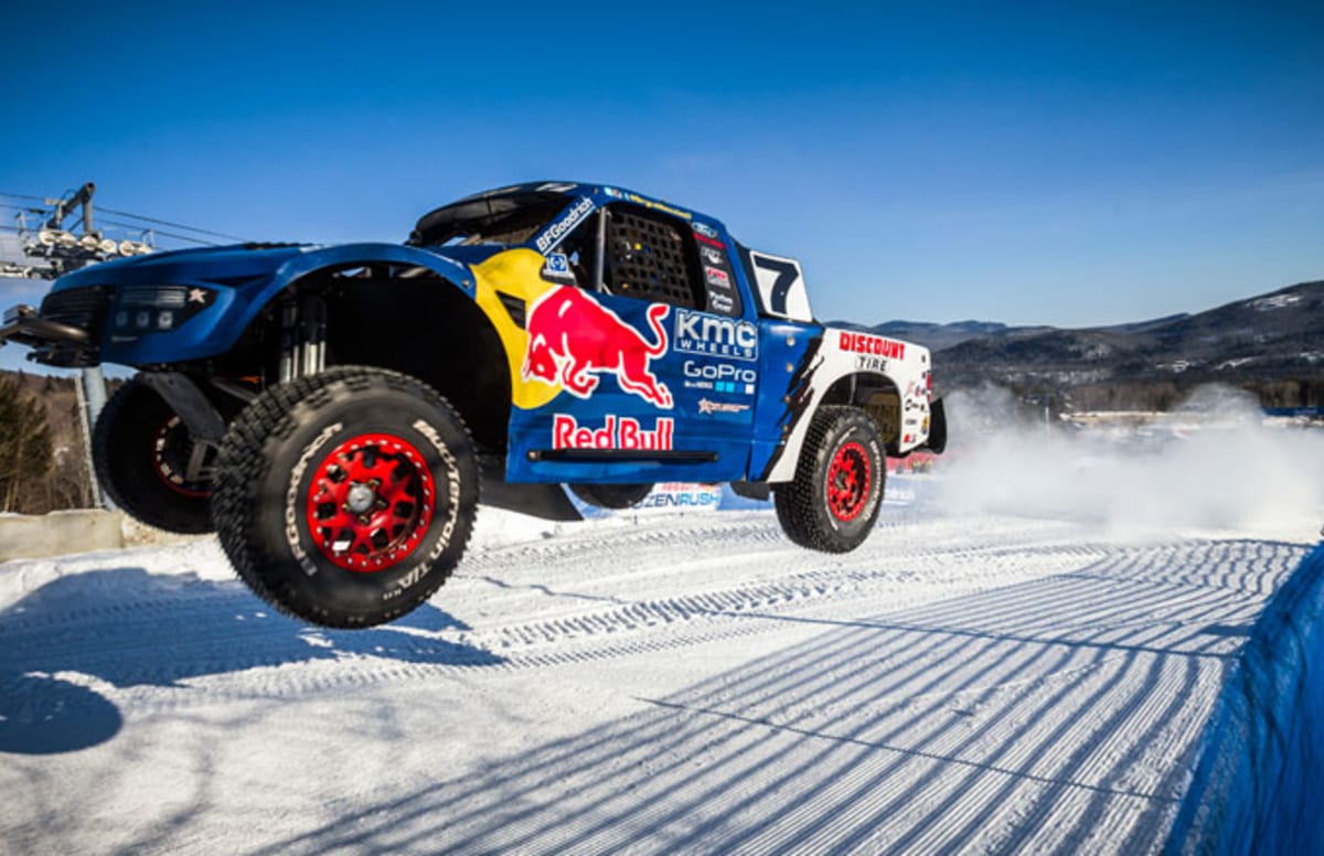 Red Bull Frozen Rush Creates an Exhilarating New Type of Racing Complex