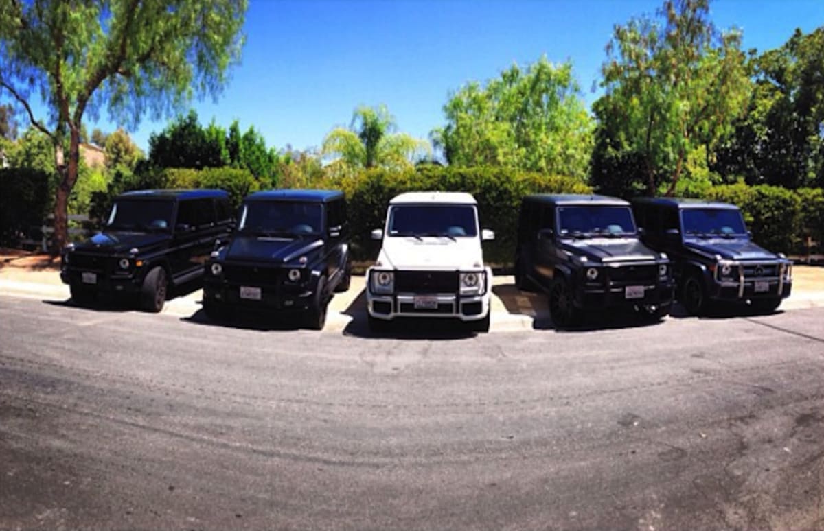 The Kardashians Really Love MercedezBenz GWagons Complex