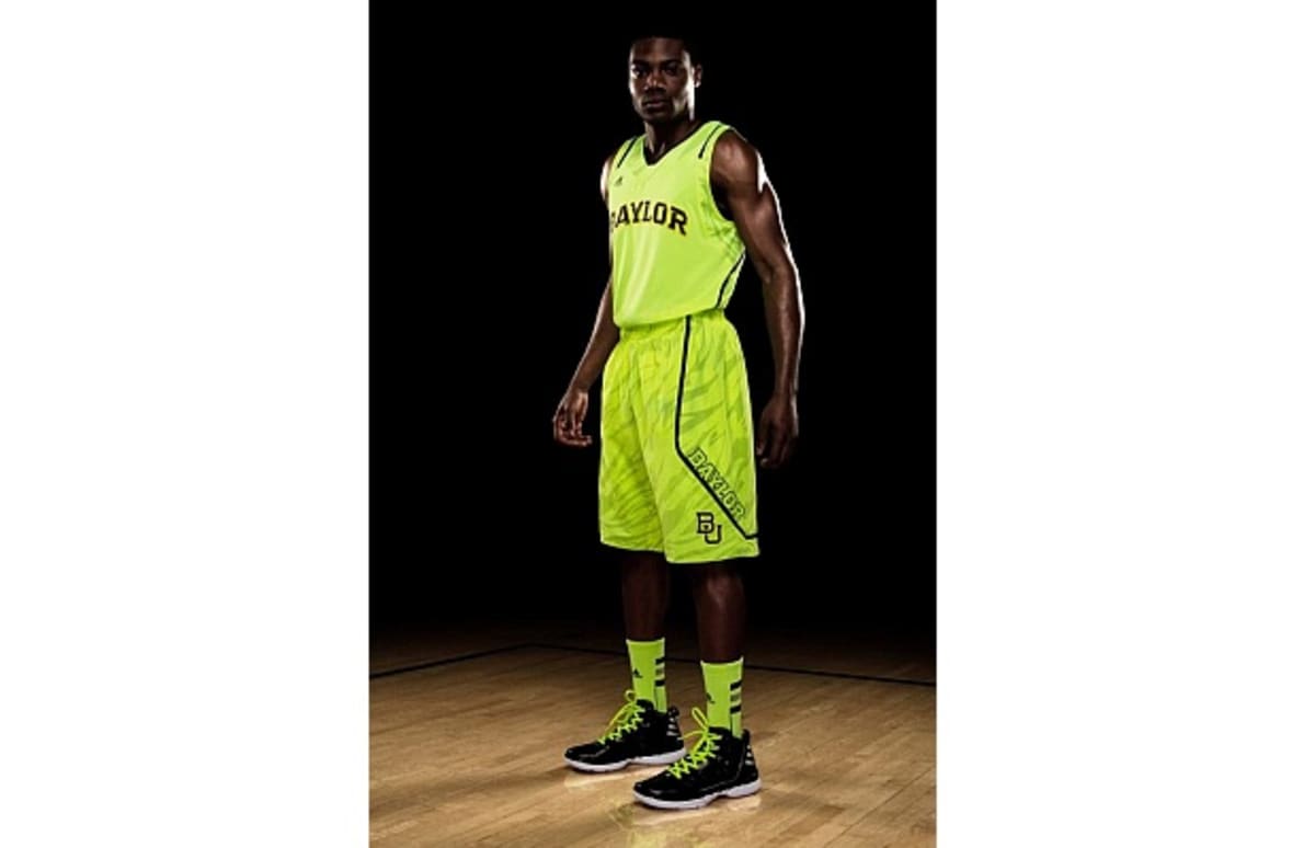 Baylor University Reveals Neon Green Basketball Jerseys In Time For