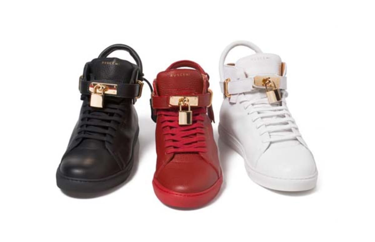buscemi patent leather