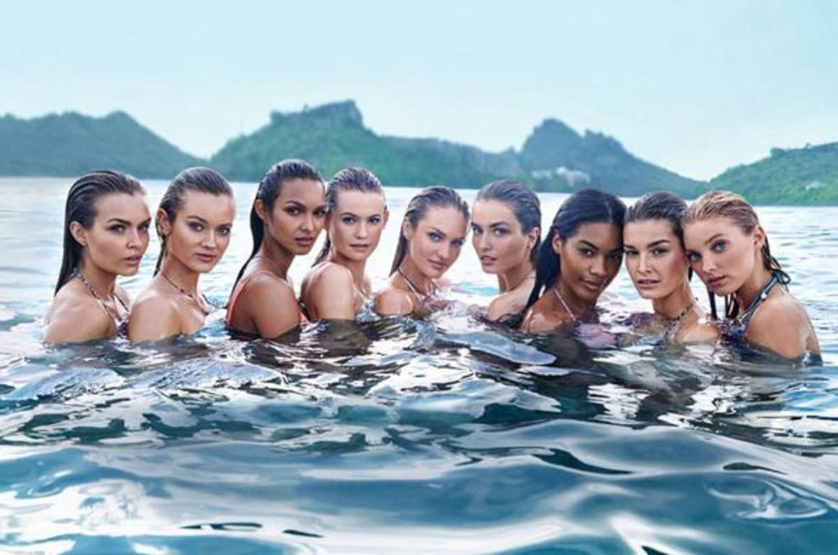 Victoria's Secret Presents Its First-Ever Foldout Swim ...