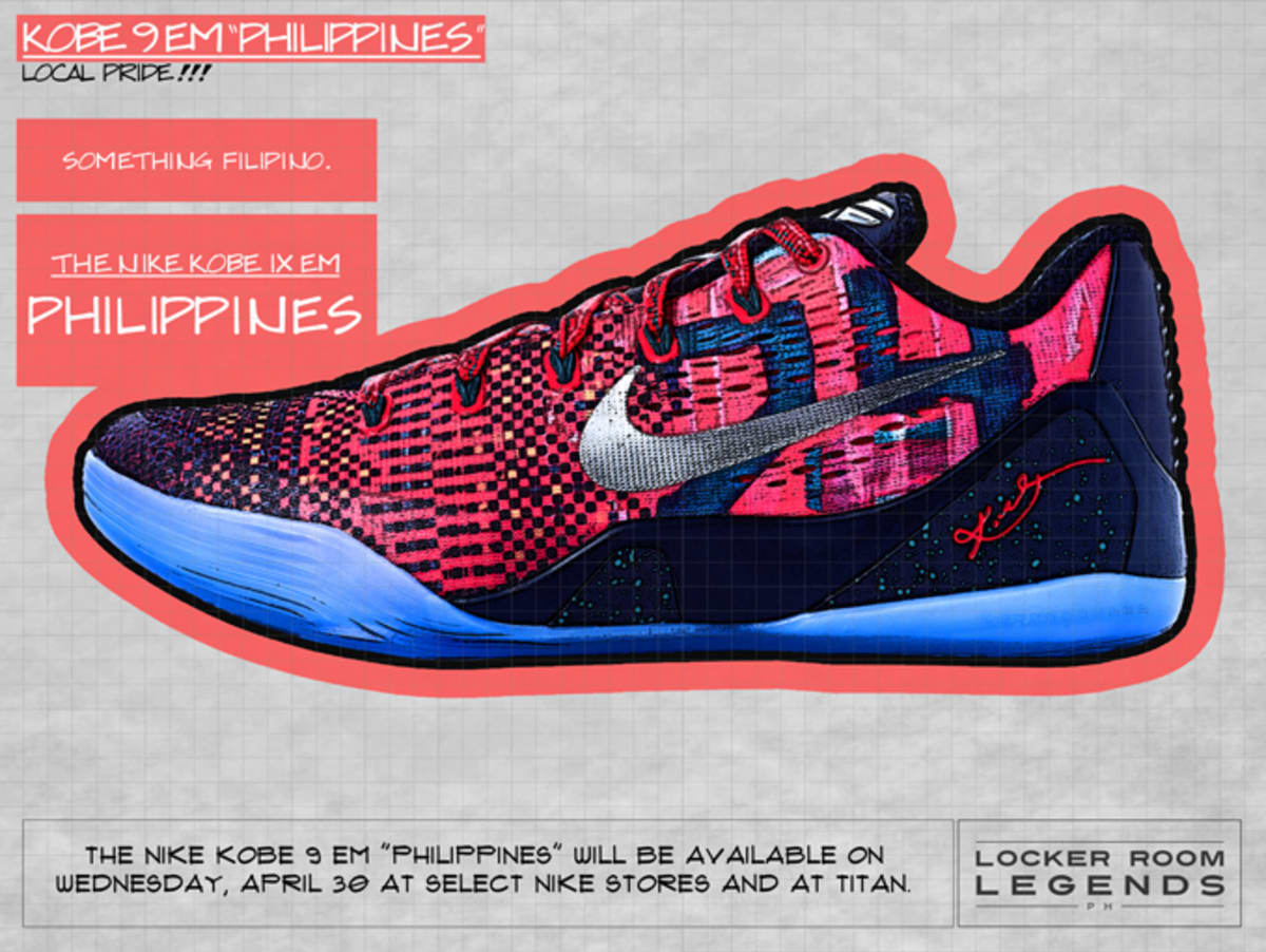 Here's the Story Behind the Nike Kobe 9 EM "Philippines" Complex