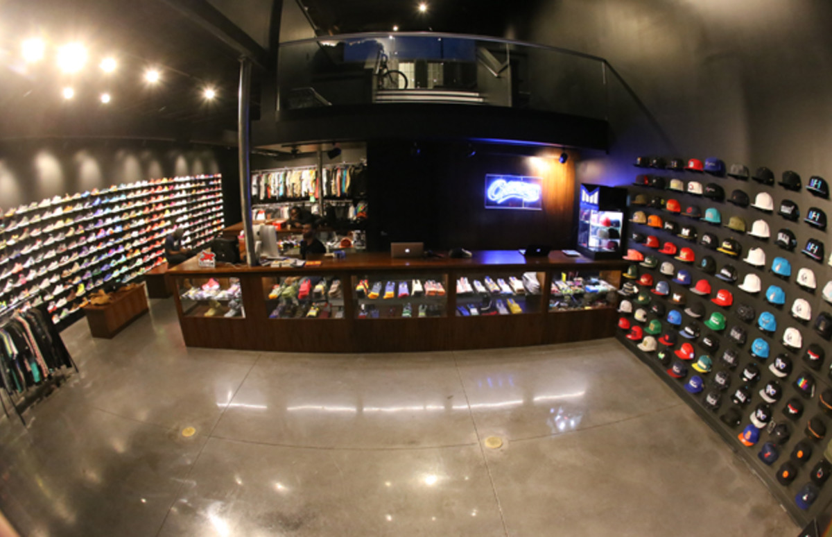 sneaker stores in the mall