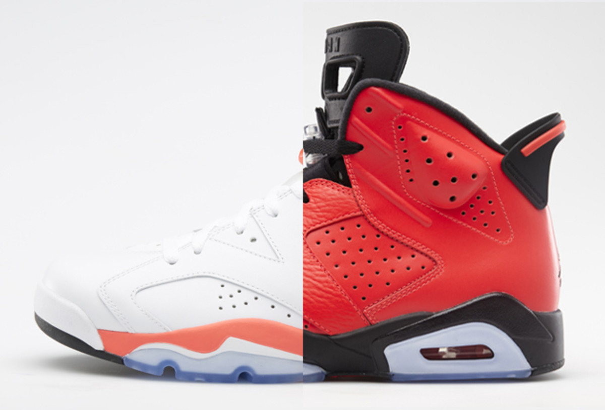 Official Photos of Next Weekend's Air Jordan VI Retro "Infrared" Drops