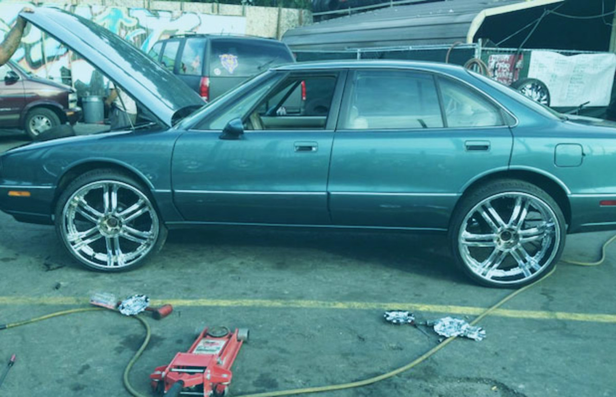 22 Photos of Rides With Rims Worth More Than the Car | Complex