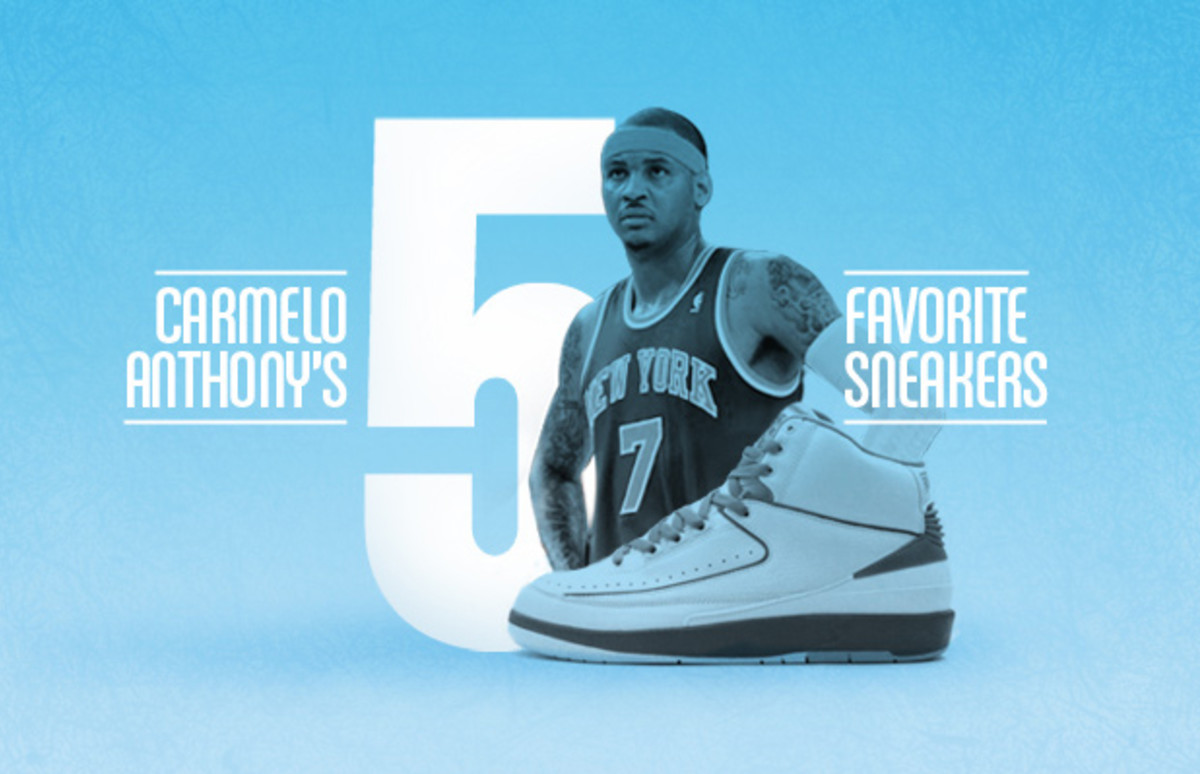 does carmelo anthony have his own shoes