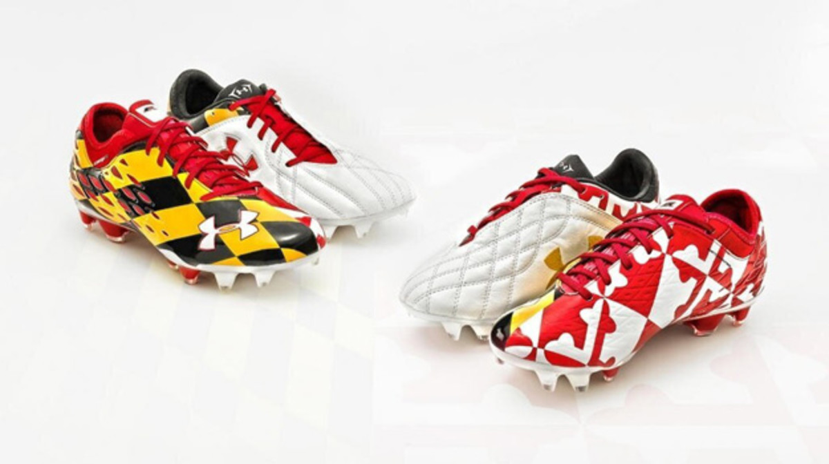 under armour maryland football cleats