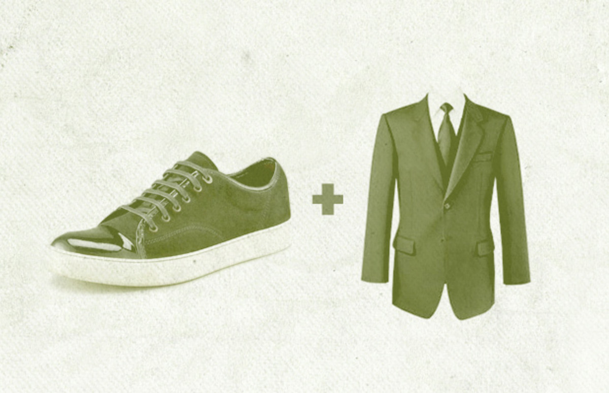 A Brief History of Celebrities Wearing Sneakers With Suits | Complex