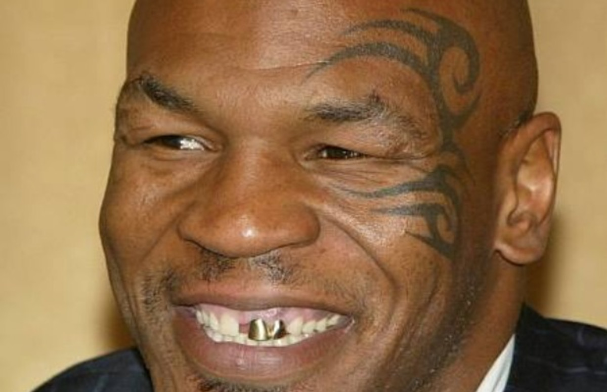Mike Tyson улыбка