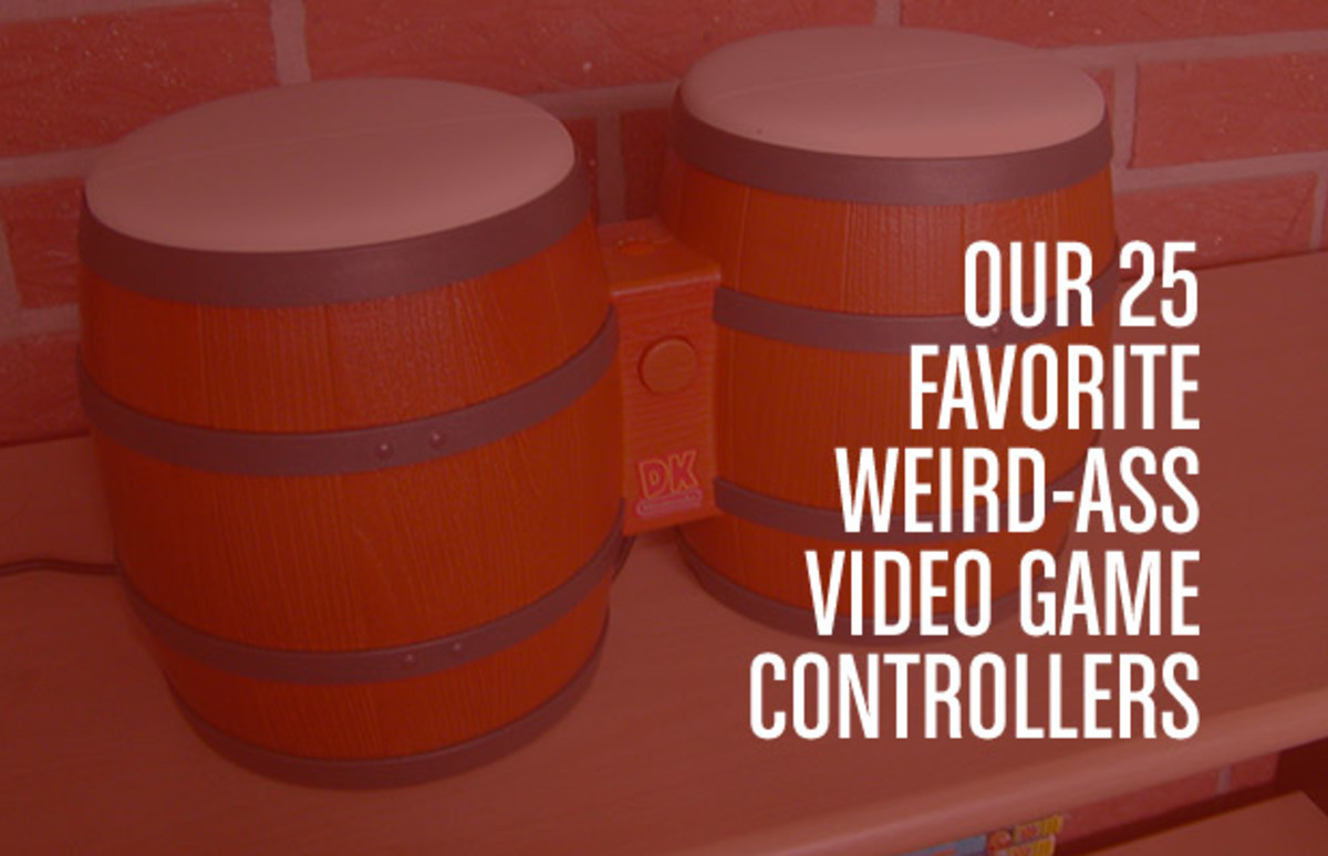 Our 25 Favorite Weird Ass Video Game Controllers Complex